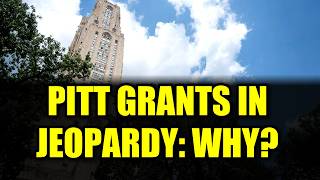 Pitt Research Grants in Crisis Why Are They Being Cancelled