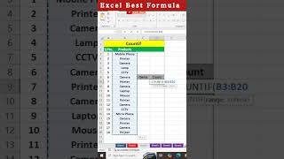 Excel Auto Count Any Products in 60 Seconds ⚡ #excel #exceltips #spreadsheetmagic