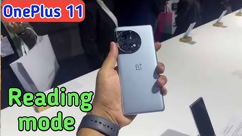 How To Reading Mode Setting Inow To Enable Reading Mode In OnePlus 11, How To Use Eyepro In OnePlus