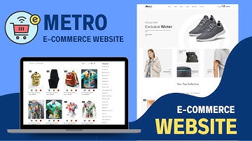ecommerce website html css javascript | e commerce website project | ecommerce Website