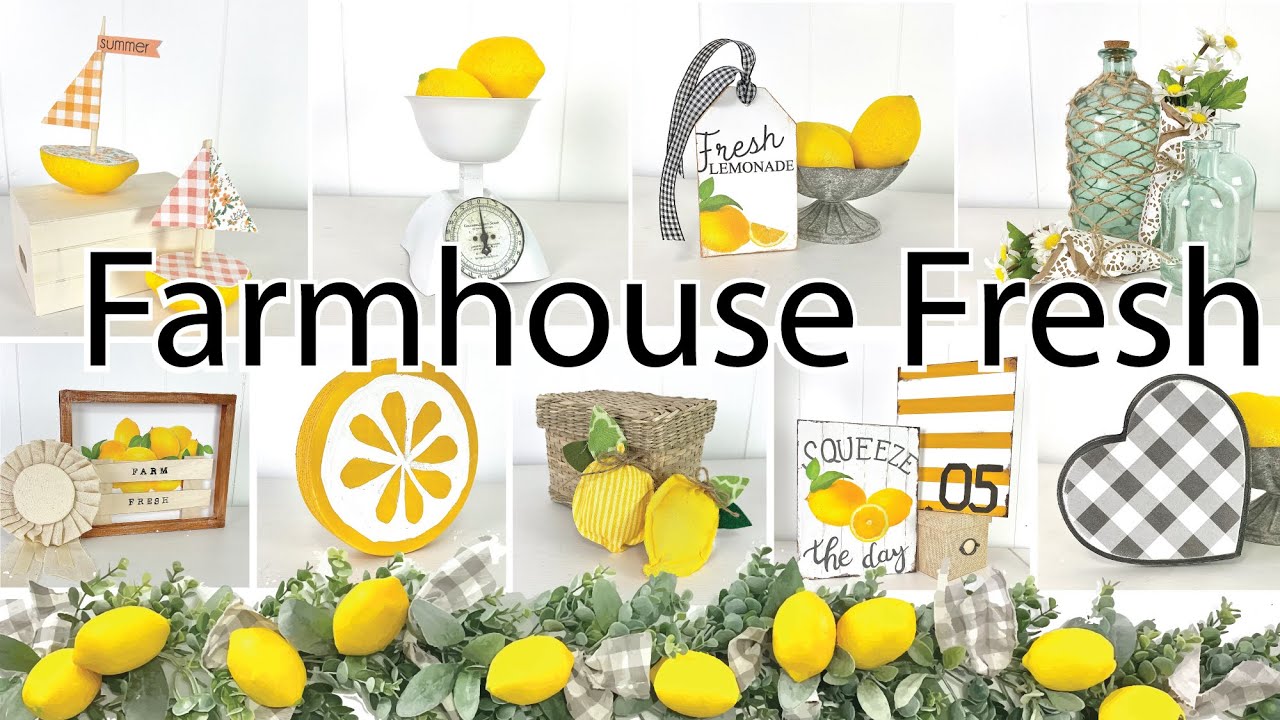 15 FAST Dollar Tree DIY Adorable Farmhouse Crafts