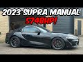 574bhp 2023 Toyota Supra manual transmission street sleeper!