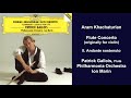 Aram Khachaturian: Flute Concerto (originally for violin) - II. Andante sostenuto
