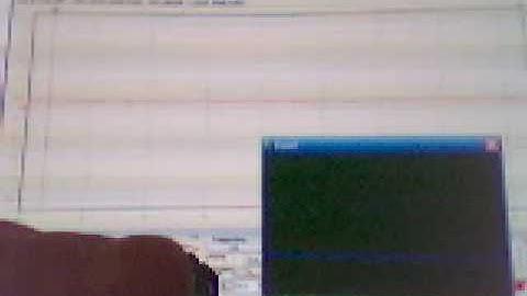 myScope and Poscope comparison (IR distance sensor)