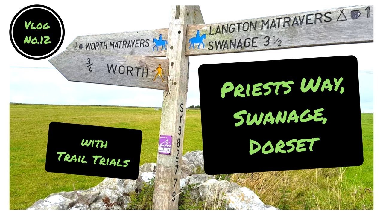 Hiking along Priests Way from Swanage to Worth Matravers - Trail Trials Vlog no.12