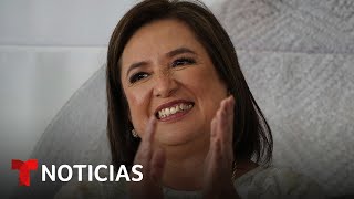 Xóchitl Gálvez celebra resultados en encuesta | Noticias Telemundo