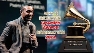 REASONS WHY I REJECTED GRAMMY AWARD NOMINATION |MY SAD EXPERIENCE IN COTE D&#39;IVOIRE -NATHANIEL BASSEY