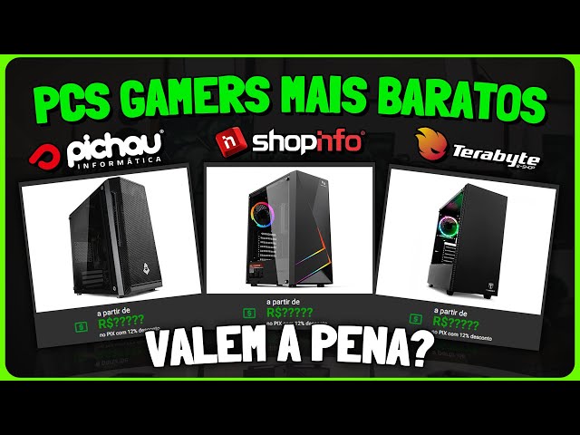 AVALIANDO PC GAMER DA PICHAU, É CONFIÁVEL? *assista antes de