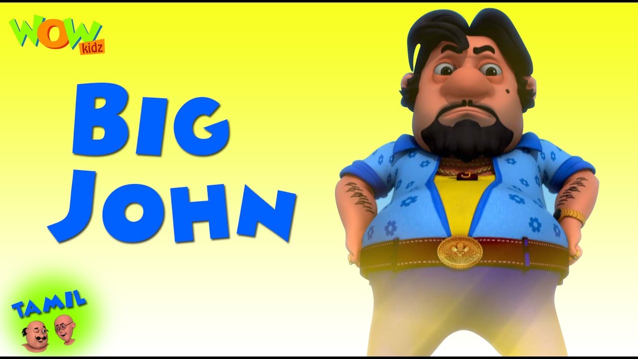 Big John   Motu Patlu in Tamil   3D    As seen on Nickelodeon