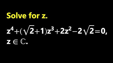 How To Solve The Quartic Equation? | Rational Root Theorem Not Work | Using The Substitution Method