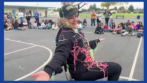Silly String Ms. Goldenberg