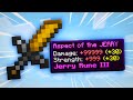 The Most Powerful Wooden Sword in Hypixel Skyblock