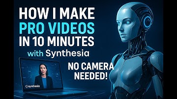 How I Make Pro Videos in 10 Minutes with Synthesia (No Camera Needed!)