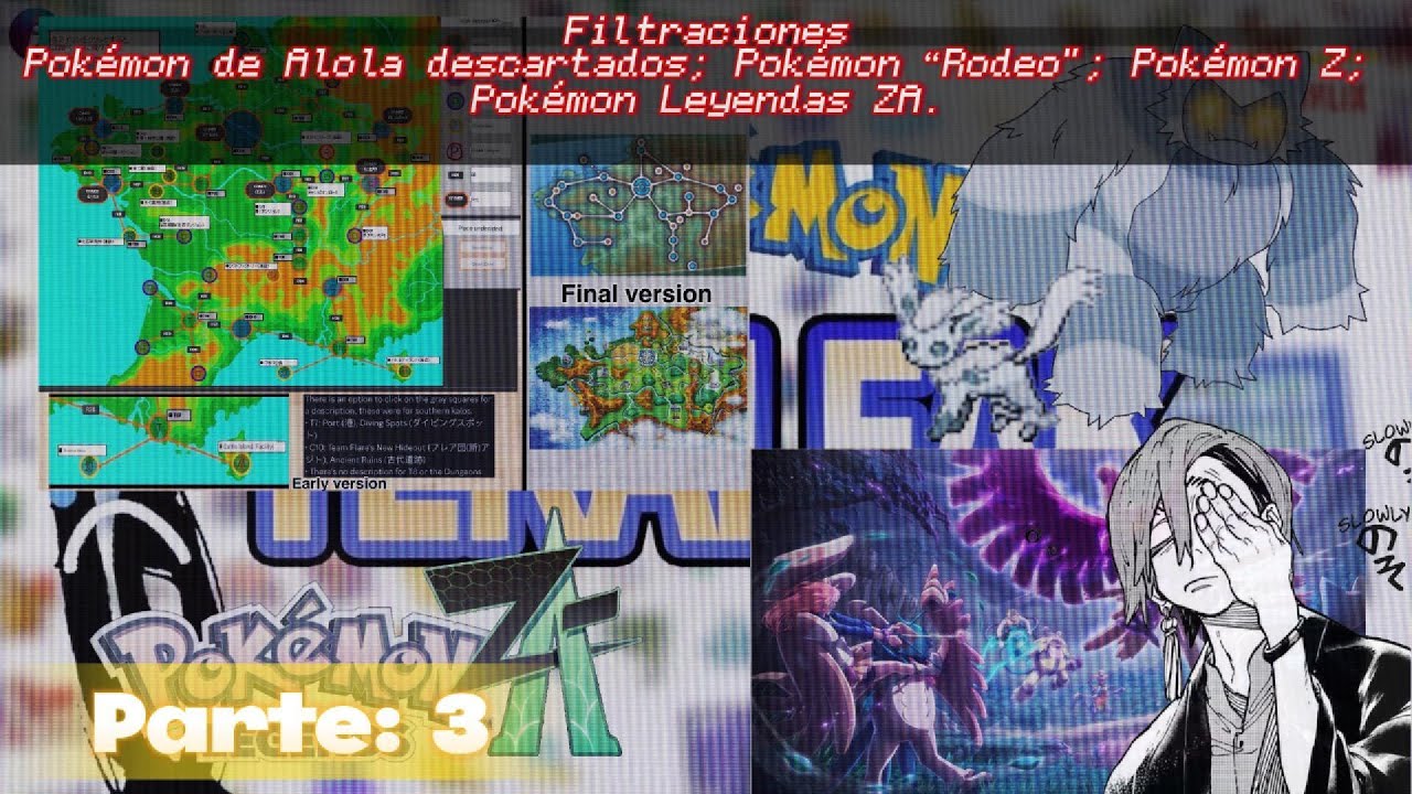 “TERALEAK POKÉMON” (Parte 3) ¿Snorlax Alola?; ¡POKEMON Z IS REAL!; ¿Eevee volador?; y más temas.