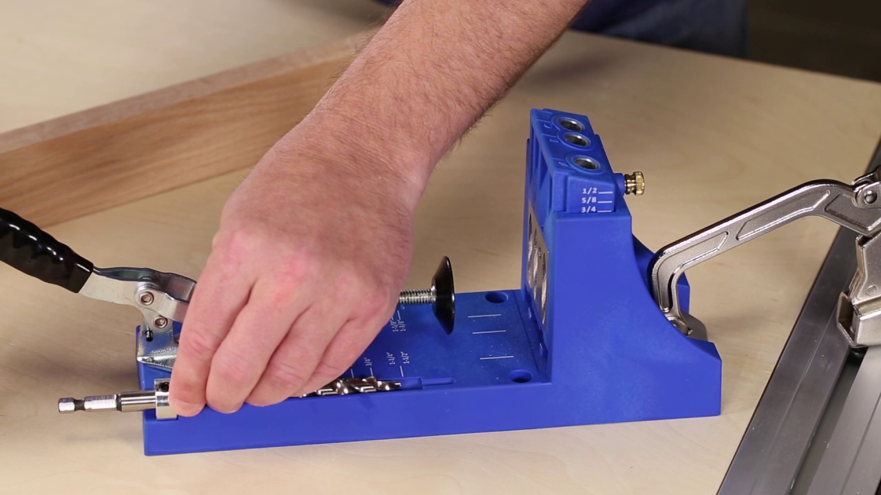 How To Set Up A Kreg Jig In Three Simple Steps Youtube