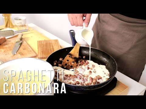 Wideo: Gotowanie Makaronu Carbonara