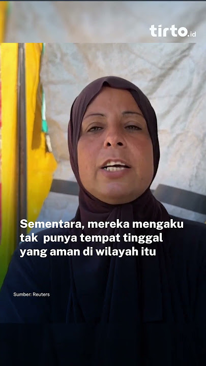 Warga Palestina Menentang Rencana Israel Kuasai Wilayah Gaza