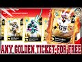 FREE GOLDEN TICKET PACK! CHOOSE ANY 1 OF 24 GOLDEN TICKETS FOR FREE! [MADDEN 20 ULTIMATE TEAM]