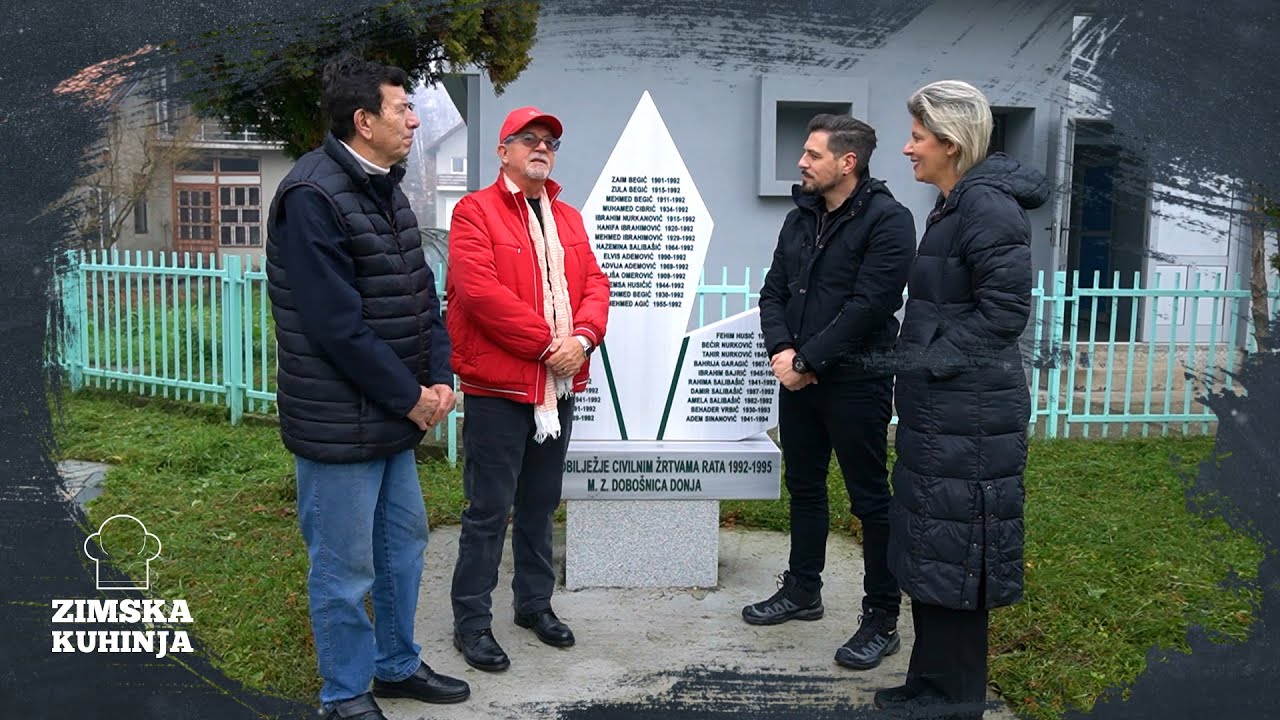 Mjesto toplih ljudi - Ekipa ispred Doma kulture u Dobošnici | Zimska kuhinja | Hayat TV