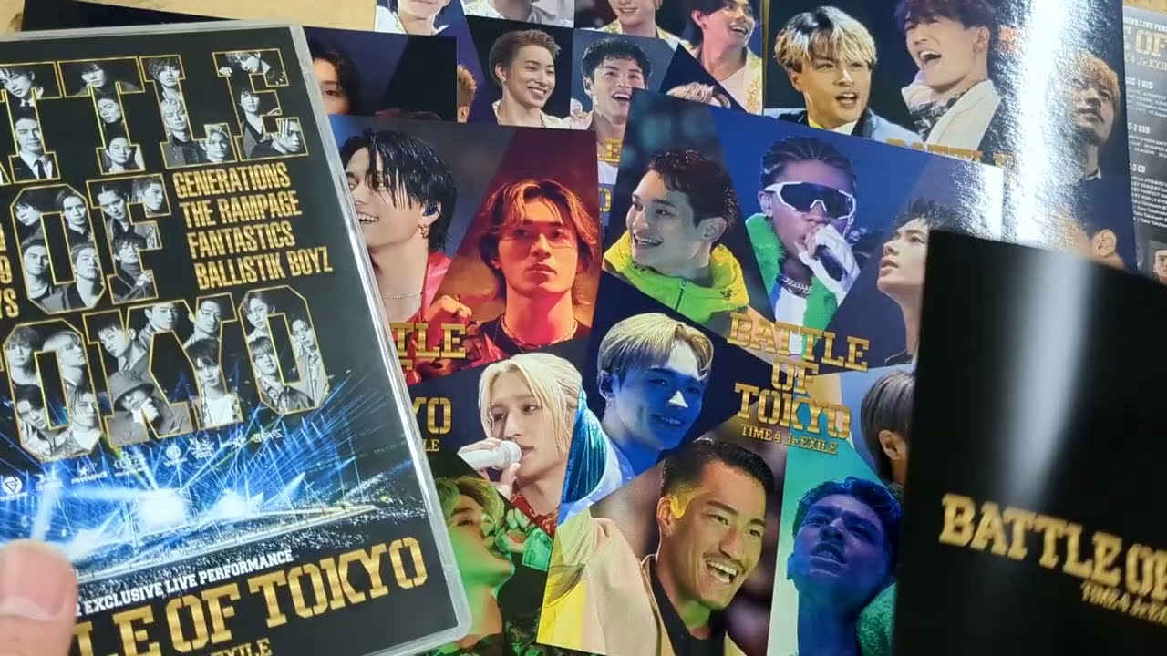 Unboxing] Battle Of Tokyo - Time 4 Jr. EXILE - [2DVD+CD] - YouTube