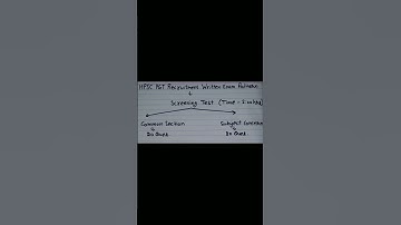 HPSC PGT Screening Exam #commerceschool