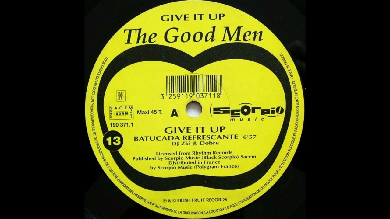 The Good Men - Give It Up - 1993 - YouTube