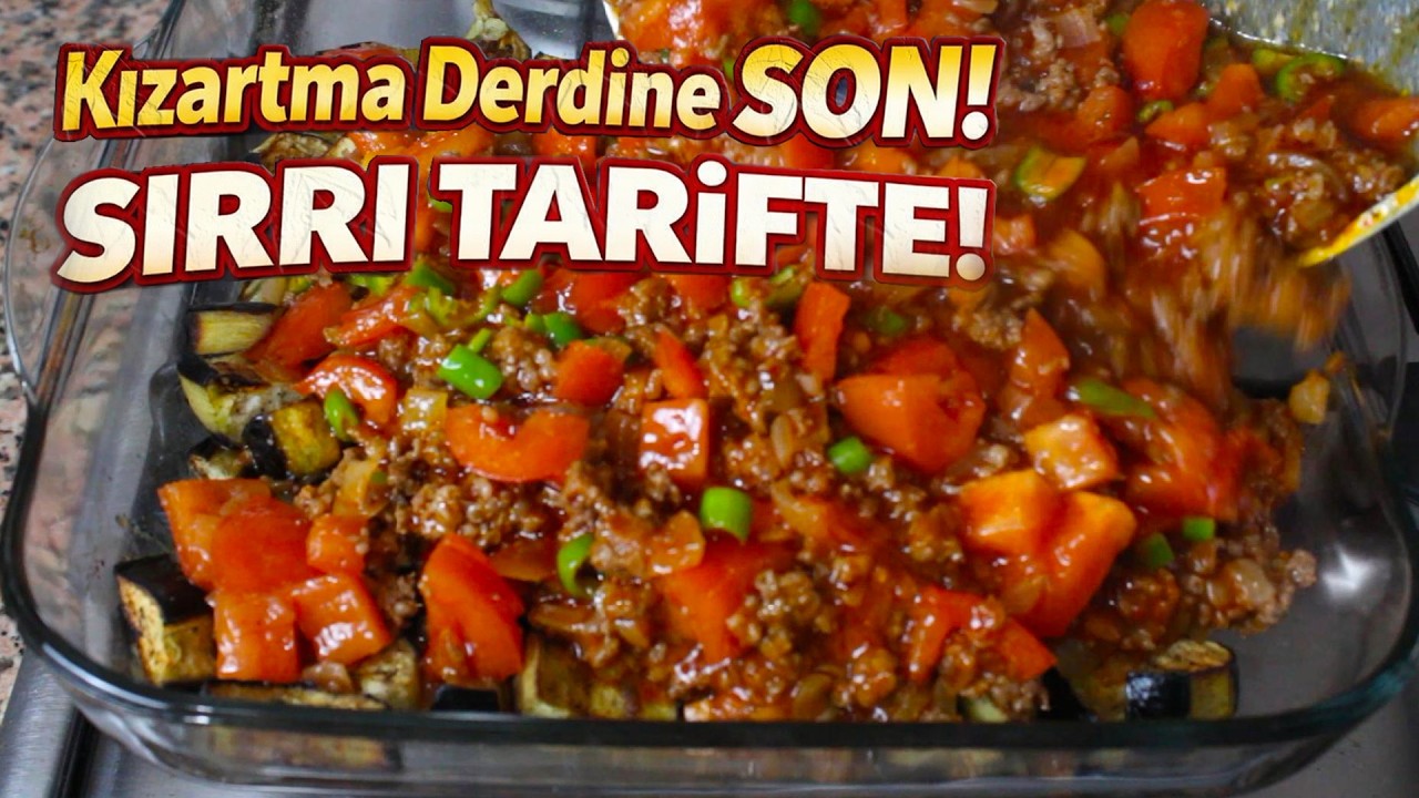 Kızartma Derdine SON! ❌ Yağ Çekmeyen Lokanta Usulü Patlıcan Musakka Tarifi (2026)