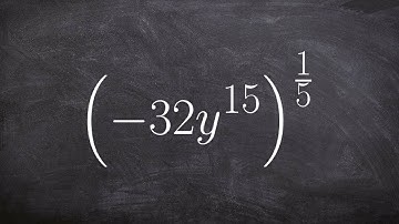 Simplify an expression by using the power to product rule with rational exponents