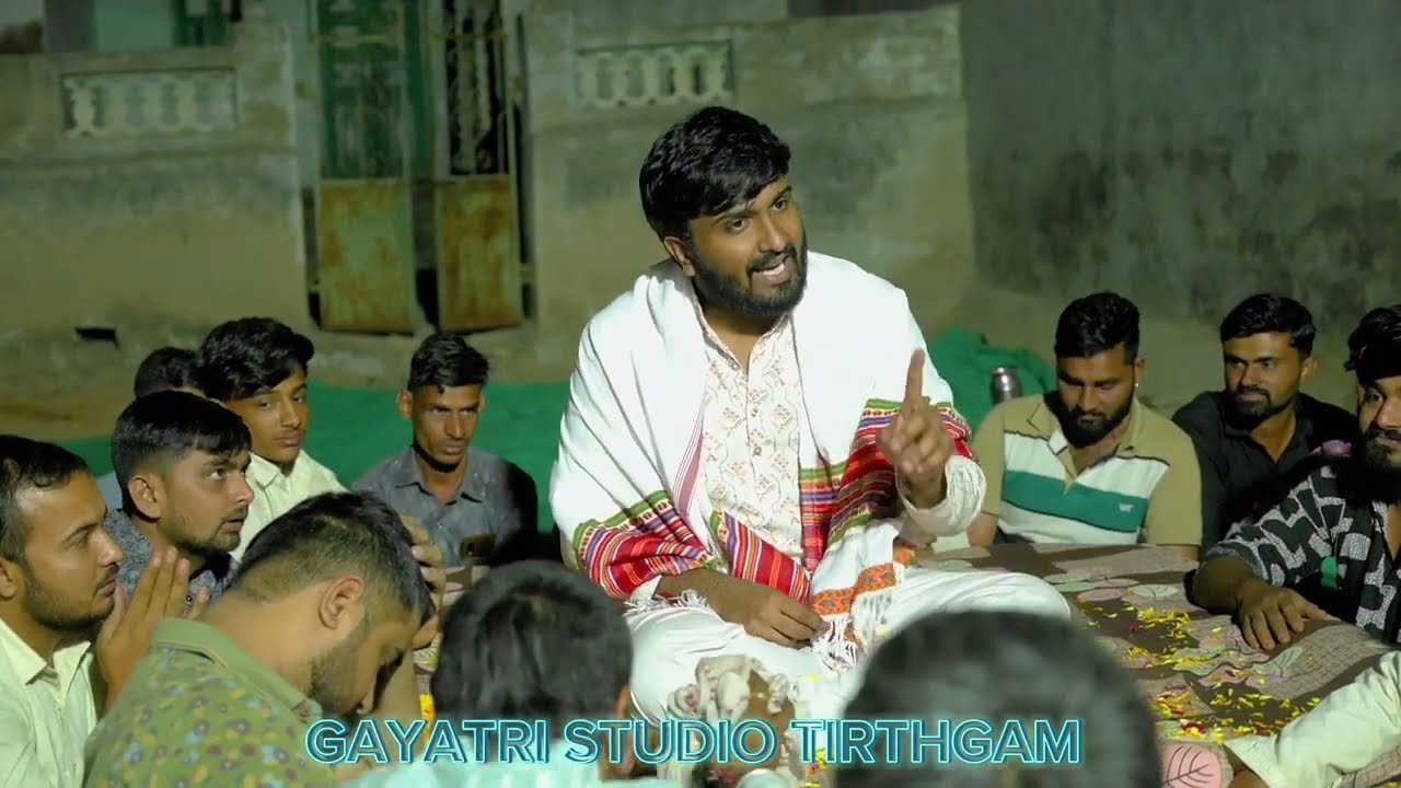 કાળા લુઘડા પેરી ને બૈરું ફરે છે...જીગર ભુવાજી ઉવારસદ #ramel #uvarsad #bhikhabhuvaji #live