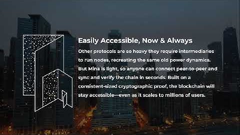 Mina: The ideal blockchain protocol