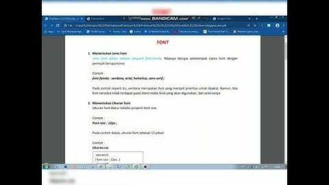 Tugas praktikum CSS 3 dan 4