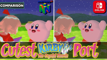 Kirby 64 Plays GREAT on Nintendo Switch Online!! | N64 vs Switch Comparison