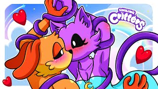 DOGDAY & CATNAP's Sweet Kiss |  Poppy Playtime 3 Animation | CATNAP's Love STORY