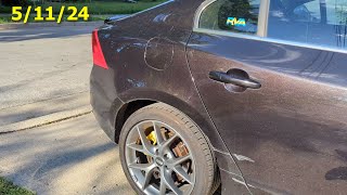 Chasing bugs. Installed a wheel skirt lining in a Volvo S70, trying to get Pepper started. - HOWR