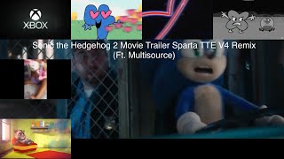 [Sparta Remix] Sonic the Hedgehog 2 Movie Trailer Sparta Extended TTE V4 Remix (Ft. Multisource) Resimi