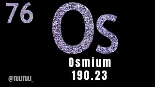 Unboxing: Vapor Crystallized Osmium