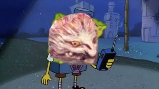 Hes Just Staring At Me...menacingly Spongebob X Monster Hunter