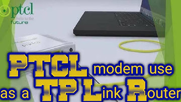 How to use PTCL Modem as a Wifi Router