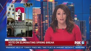 SDSU To Consider Eliminating 9-Day Spring Break For Alternative Proposal