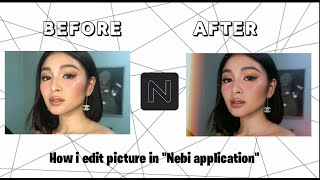 HOW TO EDIT AESTHETIC PHOTO USING NEBI APPLICATION// EASY AND FREE ! screenshot 4