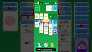 Solitaire Associations Journey level 346 hard solution #games #gameplay screenshot 2