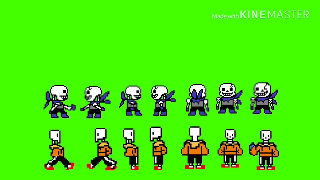 Ra Underswap Papyrus Sans ドット絵 Youtube