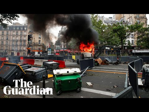 France protests: Bastille Day clashes with police amid anger at tighter Covid rules