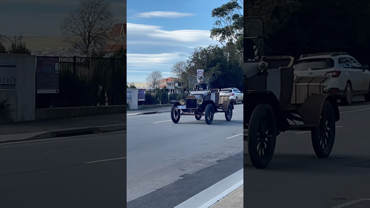 A Century-Old Classic Cruising Through Hobart #hobart