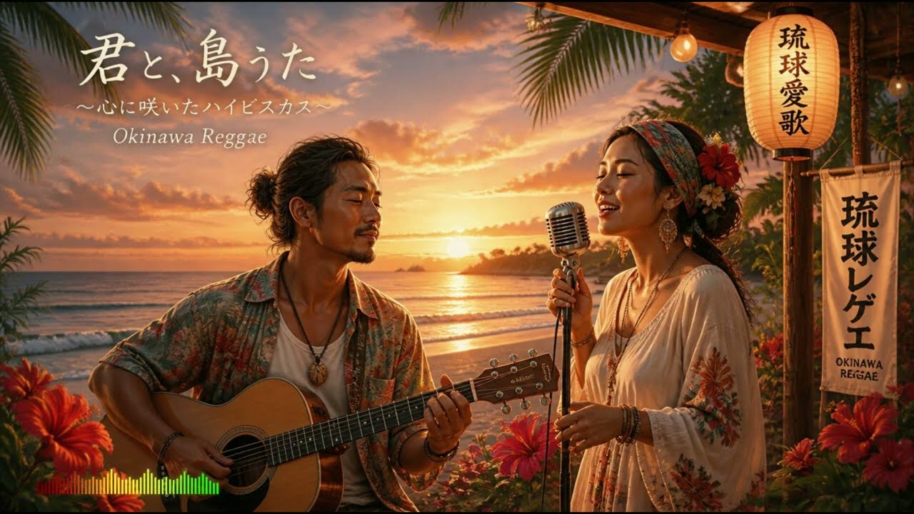 心に咲いたハイビスカス | Okinawa Reggae Duet - YURARI 🌺 - YouTube