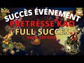 PRÊTRESSE KAO FULL SUCCES SAUF CHRONO - TEAM SUCCES PANDA FÉCA - Entraax [DOFUS]