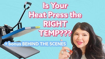 Is your Heat Press at the Right Temp? Always Blanks sublimation blank shirts-sublimation beginner
