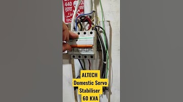 Altech Domestic Servo Stabiliser 60 KVA