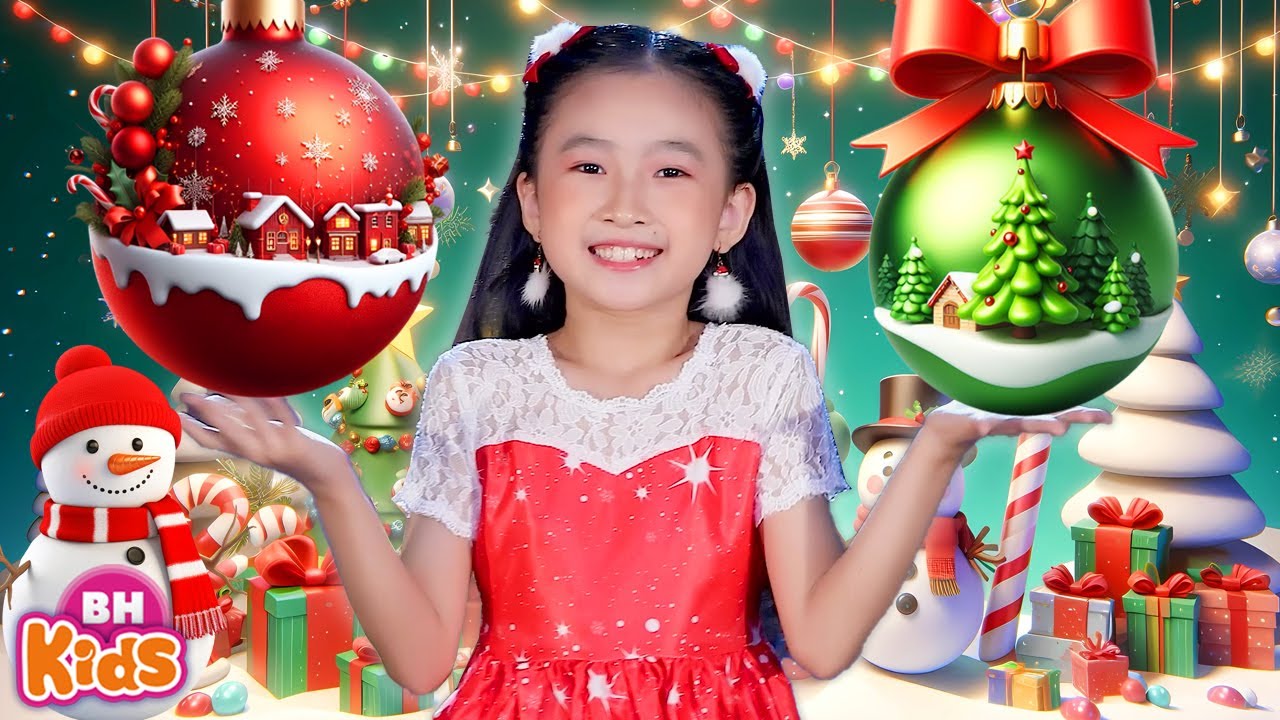 Nhạc Giáng Sinh Vui Nhộn 2025 - Mơ Thấy Ông Noel, Bé Vui Noel | Nhạc Thiếu Nhi Giáng Sinh
