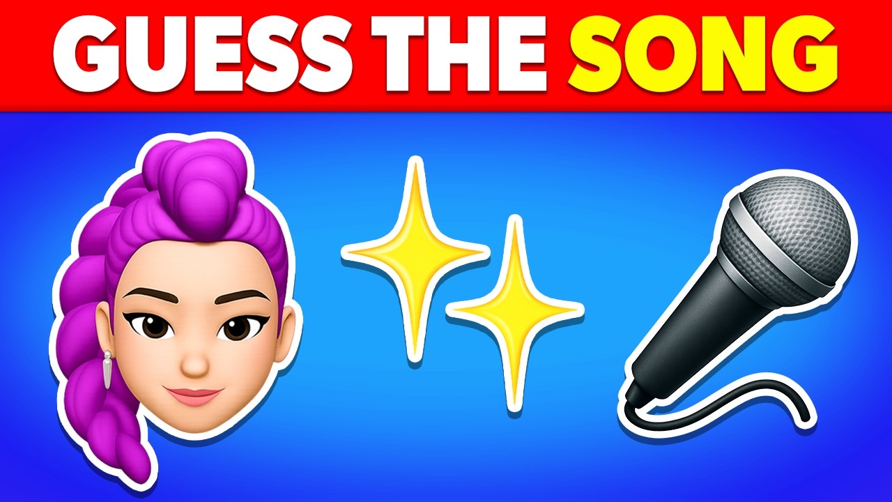 🔊 Guess Who's SINGING...! 🎤✨ | KPOP DEMON HUNTERS | Emoji Quiz | Rumi, Jinu, Zoey, Mira